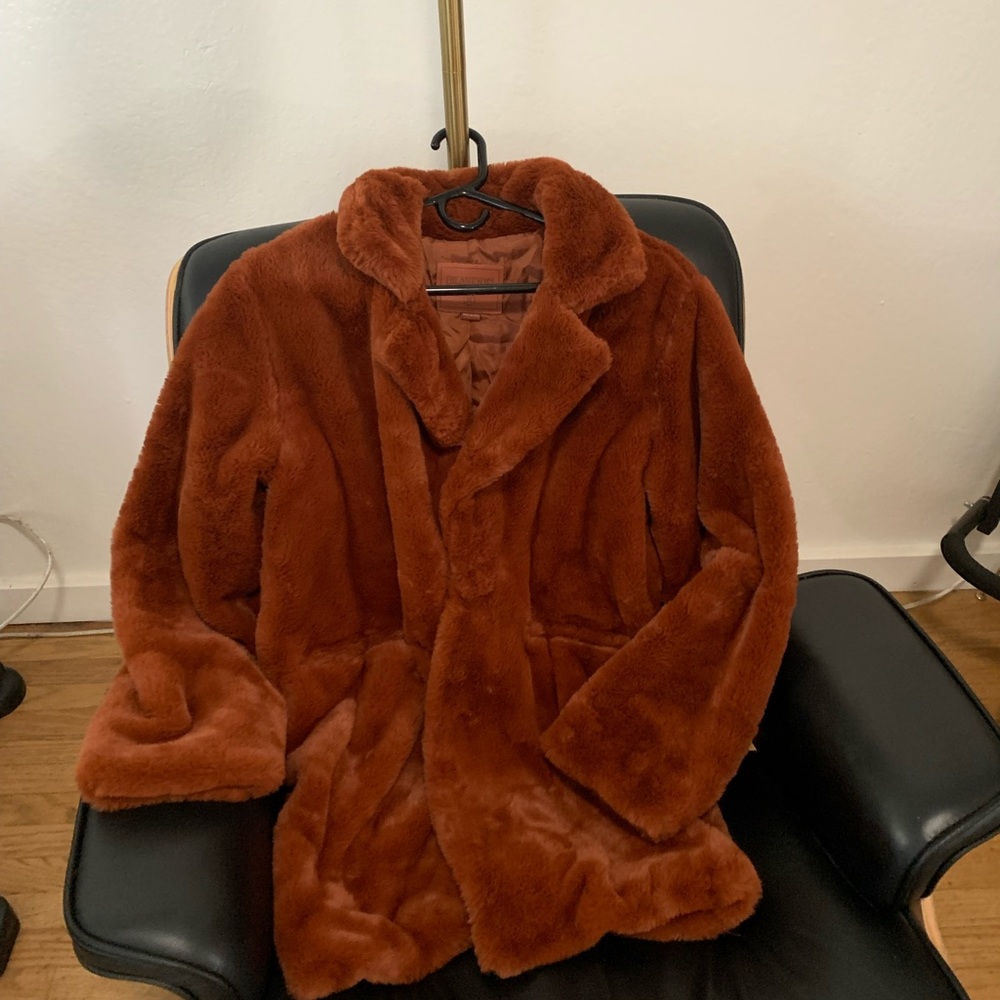 Plush coat by Blanknyc